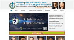 Desktop Screenshot of globalizationofhighereducation.com